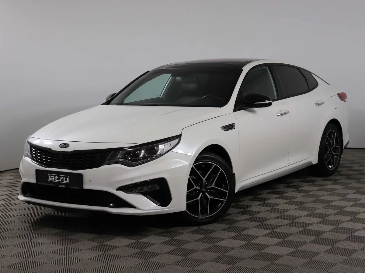 Киа оптима 2018 фото Kia Optima 2.4 AT (188 л.с.), 2018, IV поколение Рестайлинг, Белый (продано) - з