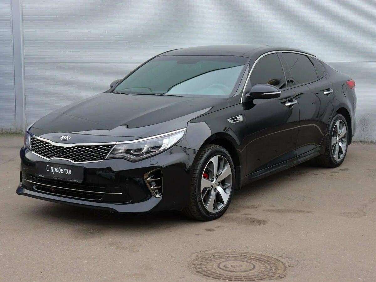 Киа оптима 2018 фото Купить б/у Kia Optima IV 2.0 AT (245 л.с.) бензин автомат в Москве: чёрный Киа О