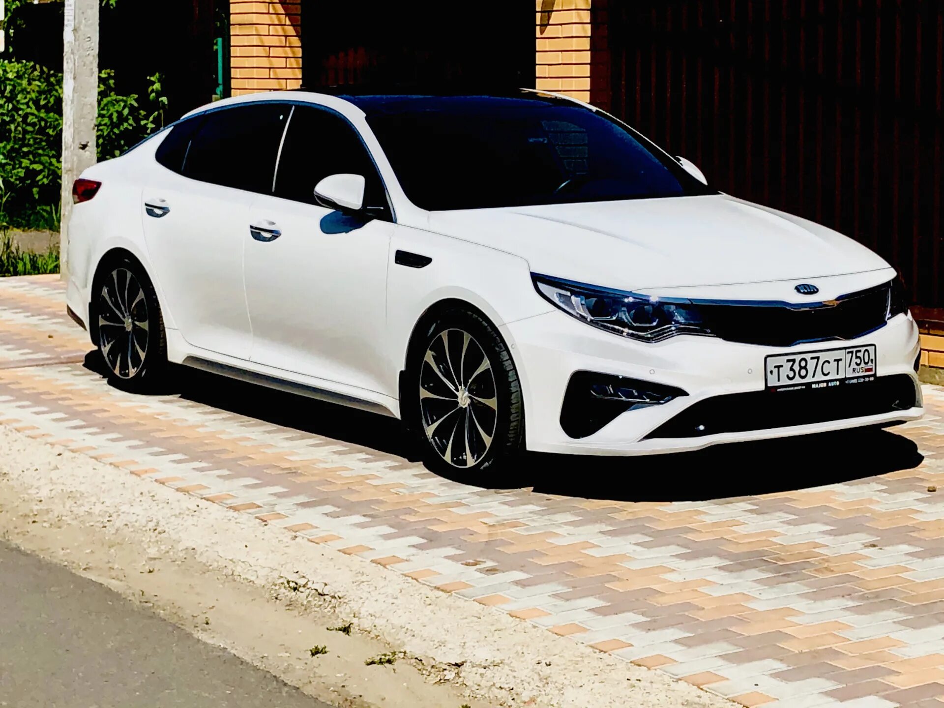 Киа оптима 4 фото Пружины и колёса R19 - KIA Optima (4G), 2,4 л, 2018 года колёсные диски DRIVE2