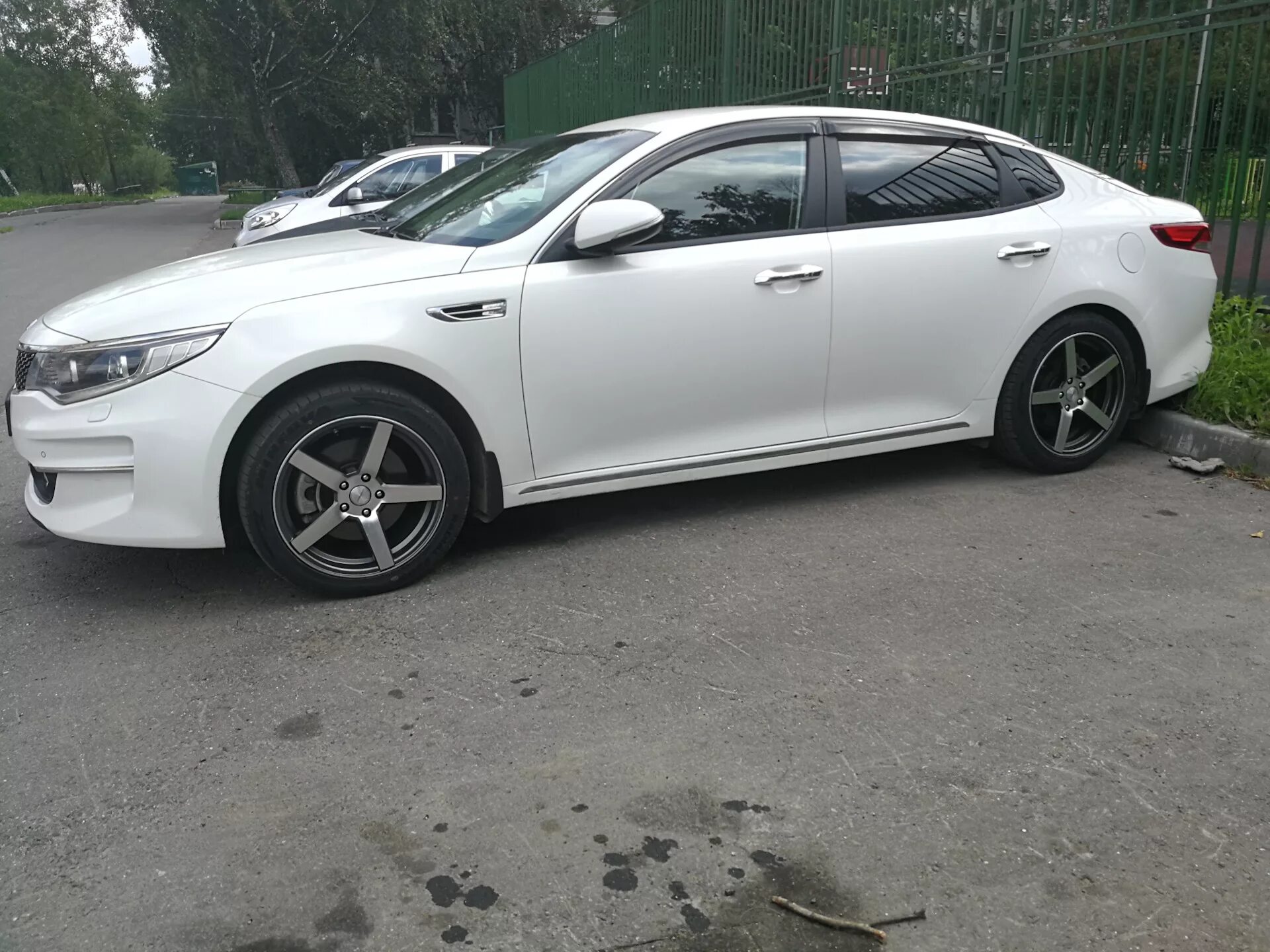 Киа оптима диски фото Диски - KIA Optima (4G), 2,4 л, 2017 года колёсные диски DRIVE2