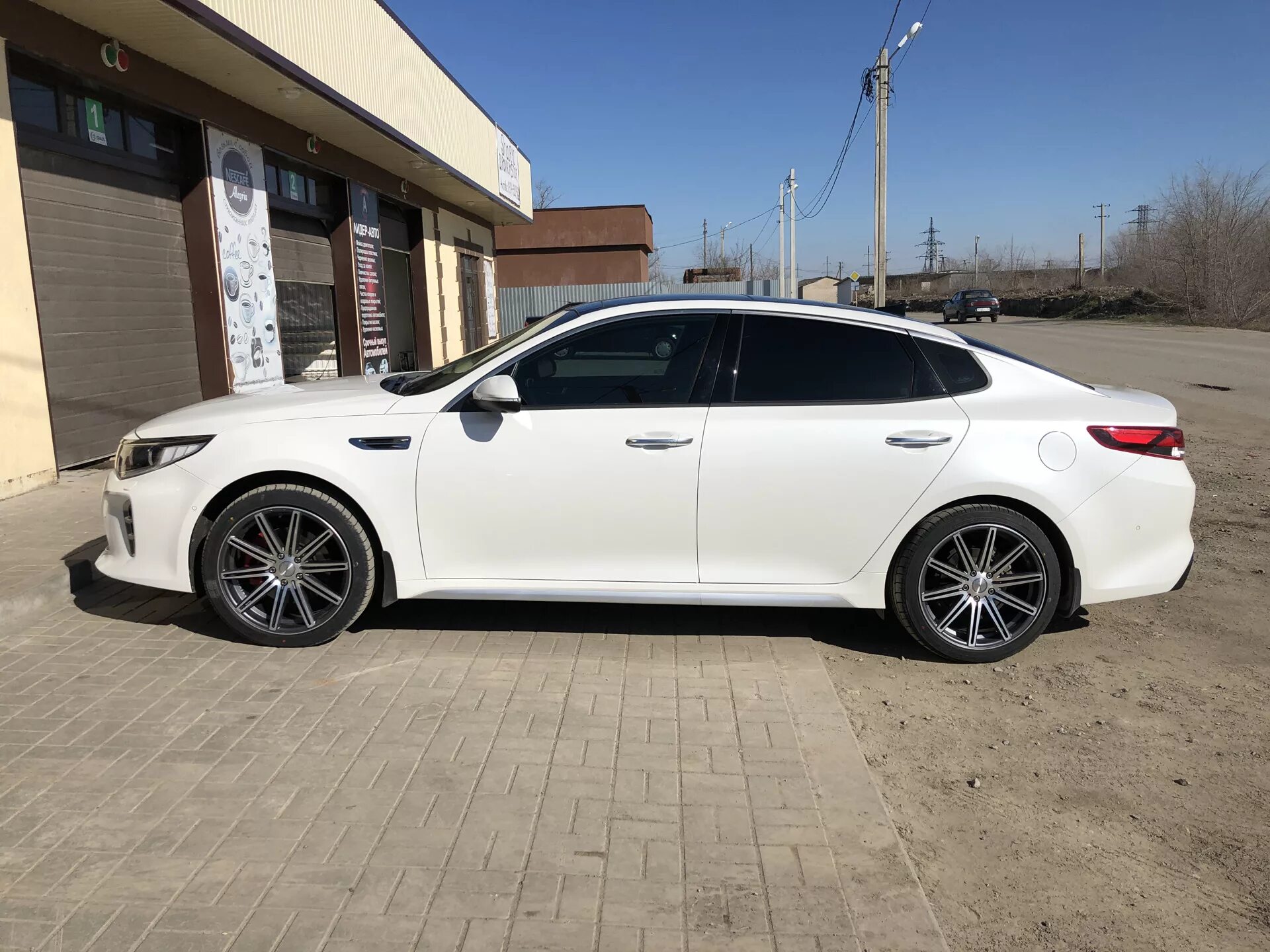 Киа оптима диски фото Диски 5 - KIA Optima (4G), 2,4 л, 2017 года колёсные диски DRIVE2