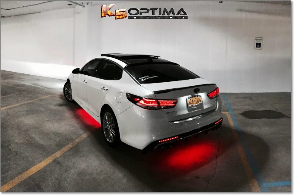 Киа оптима gt тюнинг 2016-2020 Kia Optima - Painted Trunk Spoiler by Keen Design- K5 Optima Store