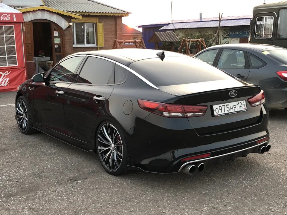 Киа оптима gt тюнинг Летние фото ) - KIA Optima (4G), 2 л, 2017 года фотография DRIVE2