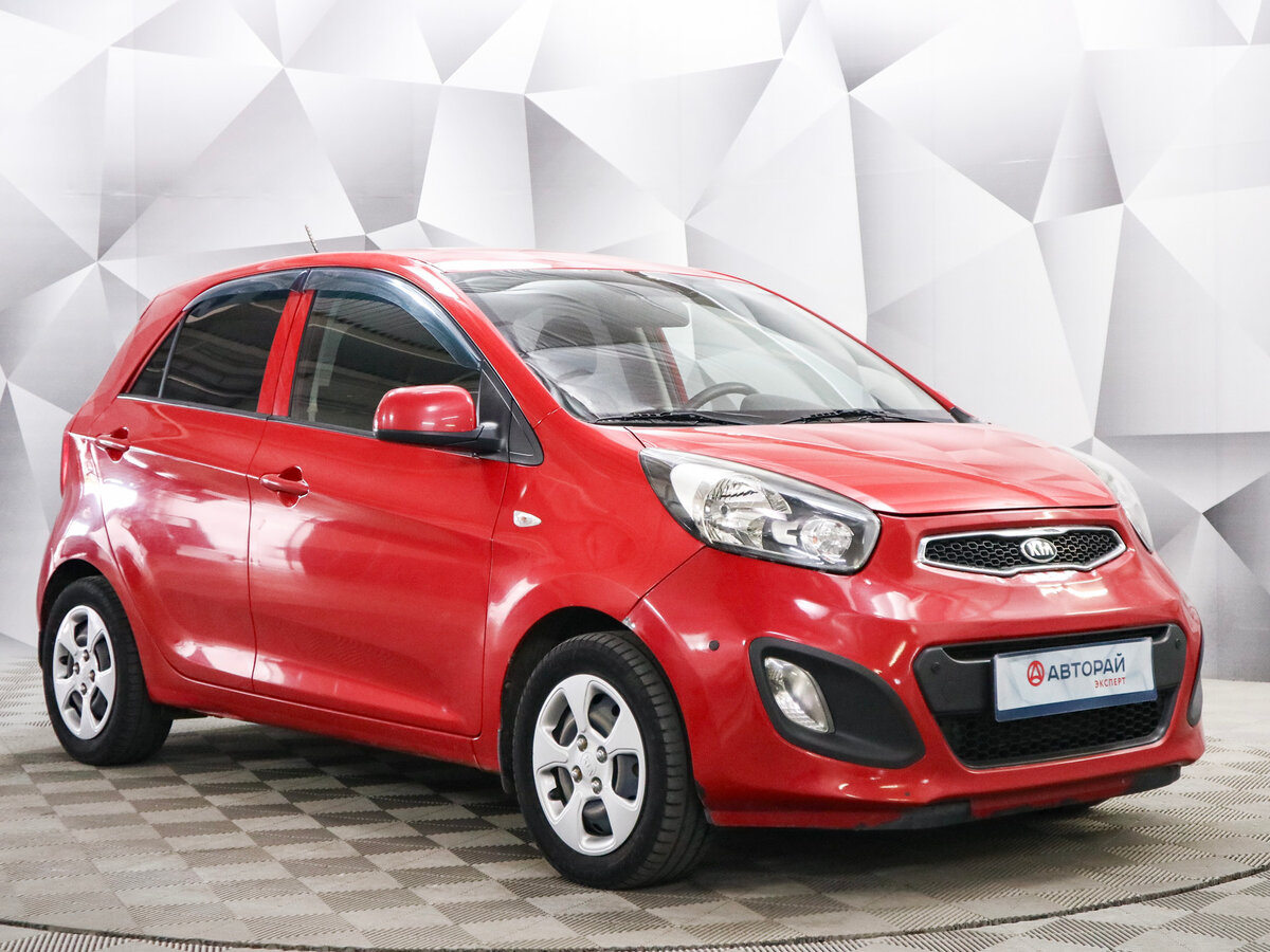Киа пиканта фото Купить б/у Kia Picanto II 1.0 MT (69 л.с.) бензин механика в Ульяновске: красный
