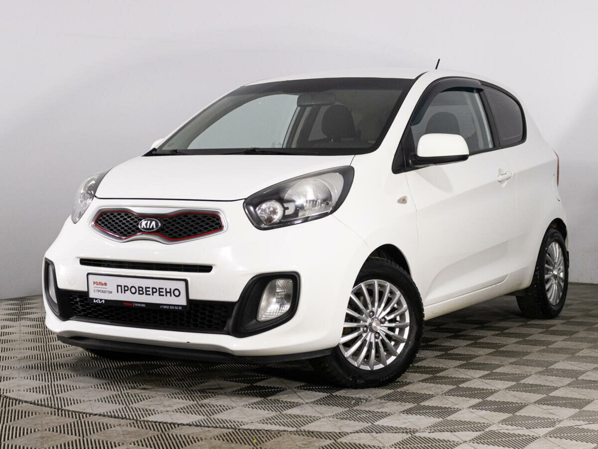 Киа пиканта фото Купить б/у Kia Picanto II 1.3 AT (85 л.с.) бензин автомат в Санкт-Петербурге: бе