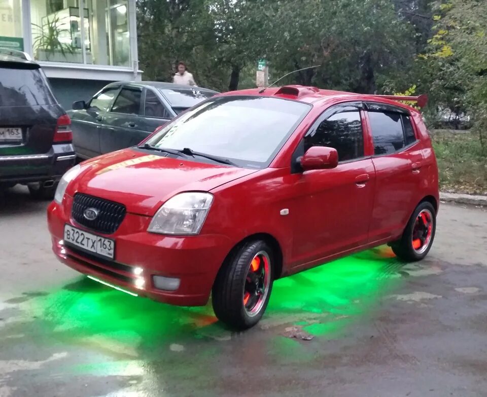 Киа пиканто 1 тюнинг Подсветка колес - KIA Picanto (1G), 1,1 л, 2005 года стайлинг DRIVE2