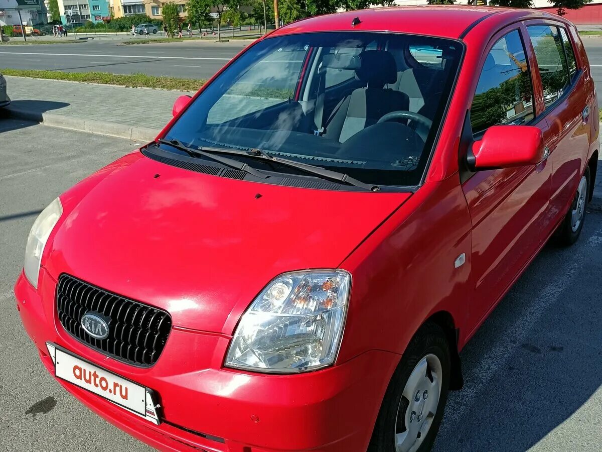 Киа пиканто 2007 фото Купить б/у Kia Picanto I 1.1 AT (64 л.с.) бензин автомат в Челябинске: красный К