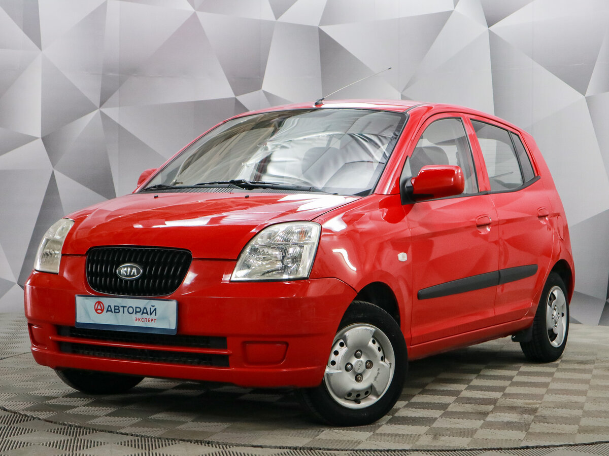 Киа пиканто 2007 фото Купить б/у Kia Picanto I 1.0 MT (60 л.с.) бензин механика в Ульяновске: красный 