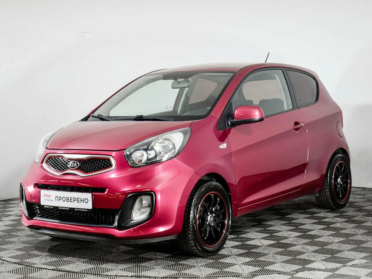 Киа пиканто автомат фото Купить б/у Kia Picanto II 1.3 AT (85 л.с.) бензин автомат в Москве: розовый Киа 