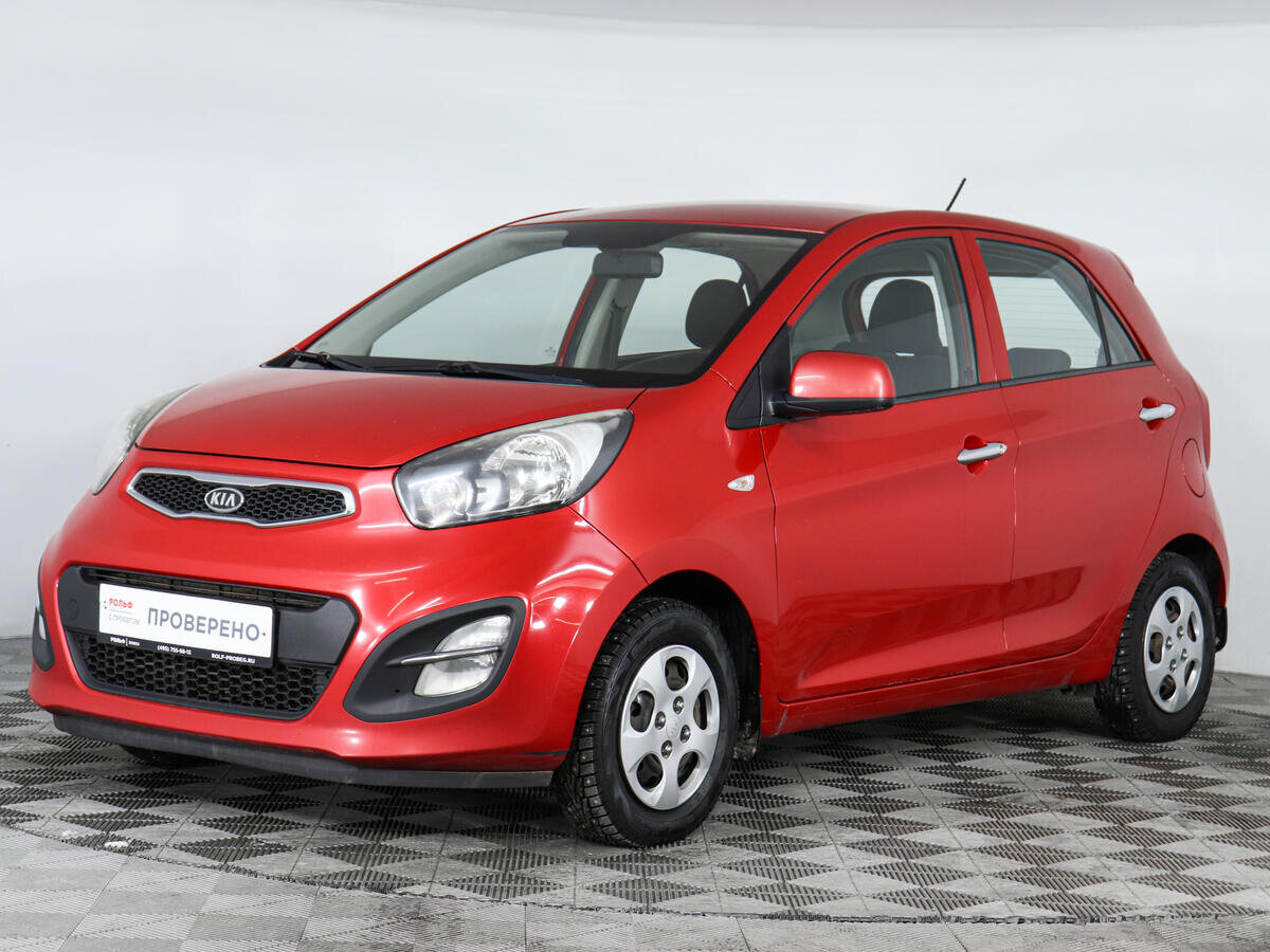 Киа пиканто фото Купить б/у Kia Picanto II 1.0 MT (69 л.с.) бензин механика в Химках: красный Киа