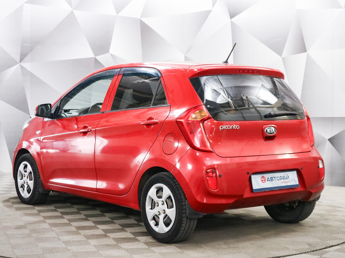 Киа пиканто фото Купить б/у Kia Picanto II 1.0 MT (69 л.с.) бензин механика в Ульяновске: красный