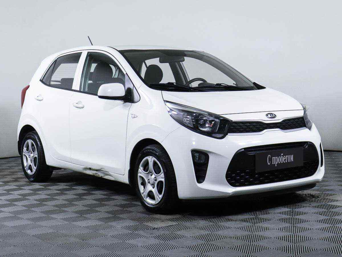 Киа пиканто фото KIA Picanto Белый 2020 с пробегом 54 679 км. в автоцентре Крост в Ростове-на-Дон