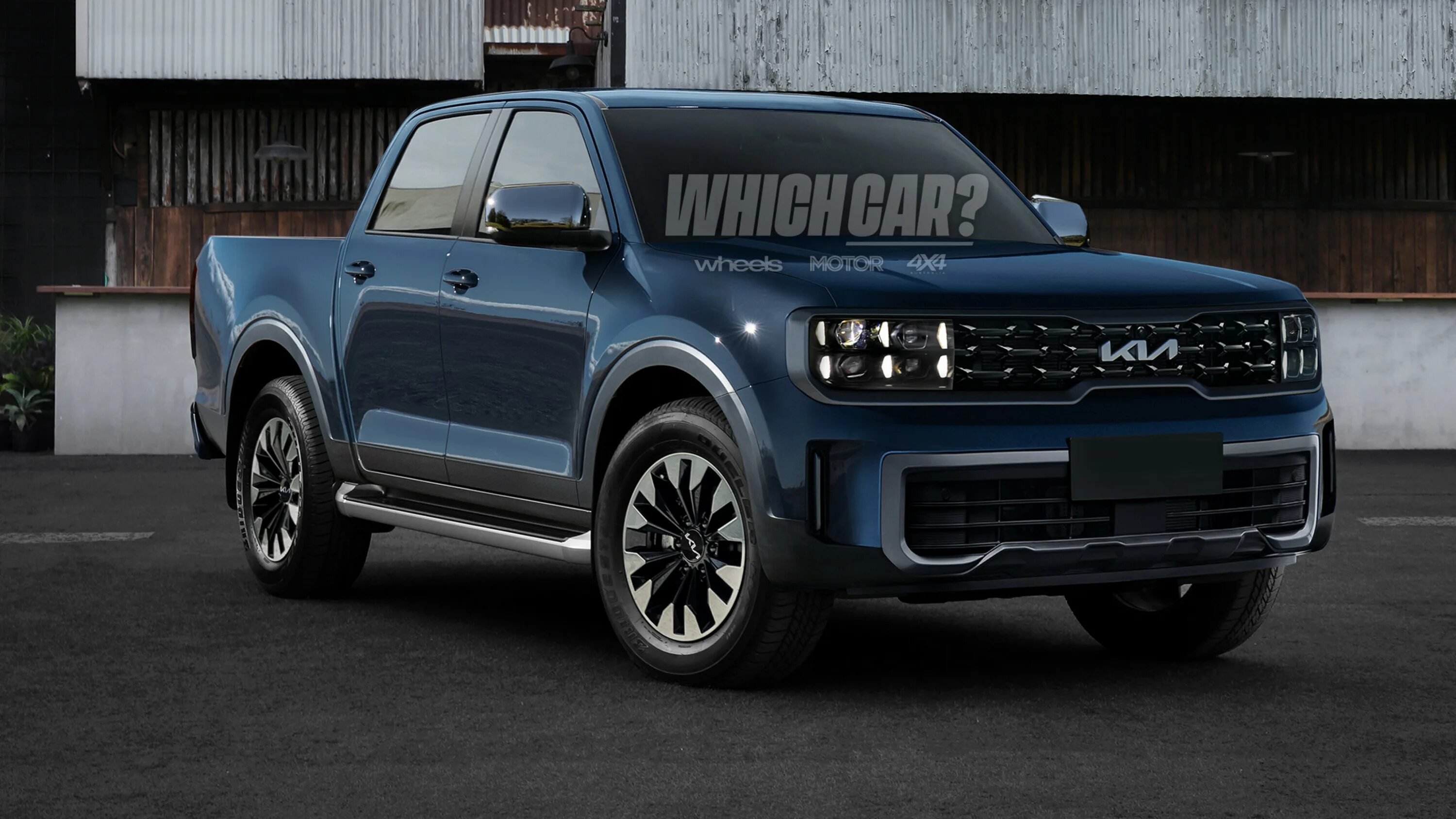 Киа пикап фото Ute beauty - Kia's new ute will target the Ford Ranger, Toyota HiLux