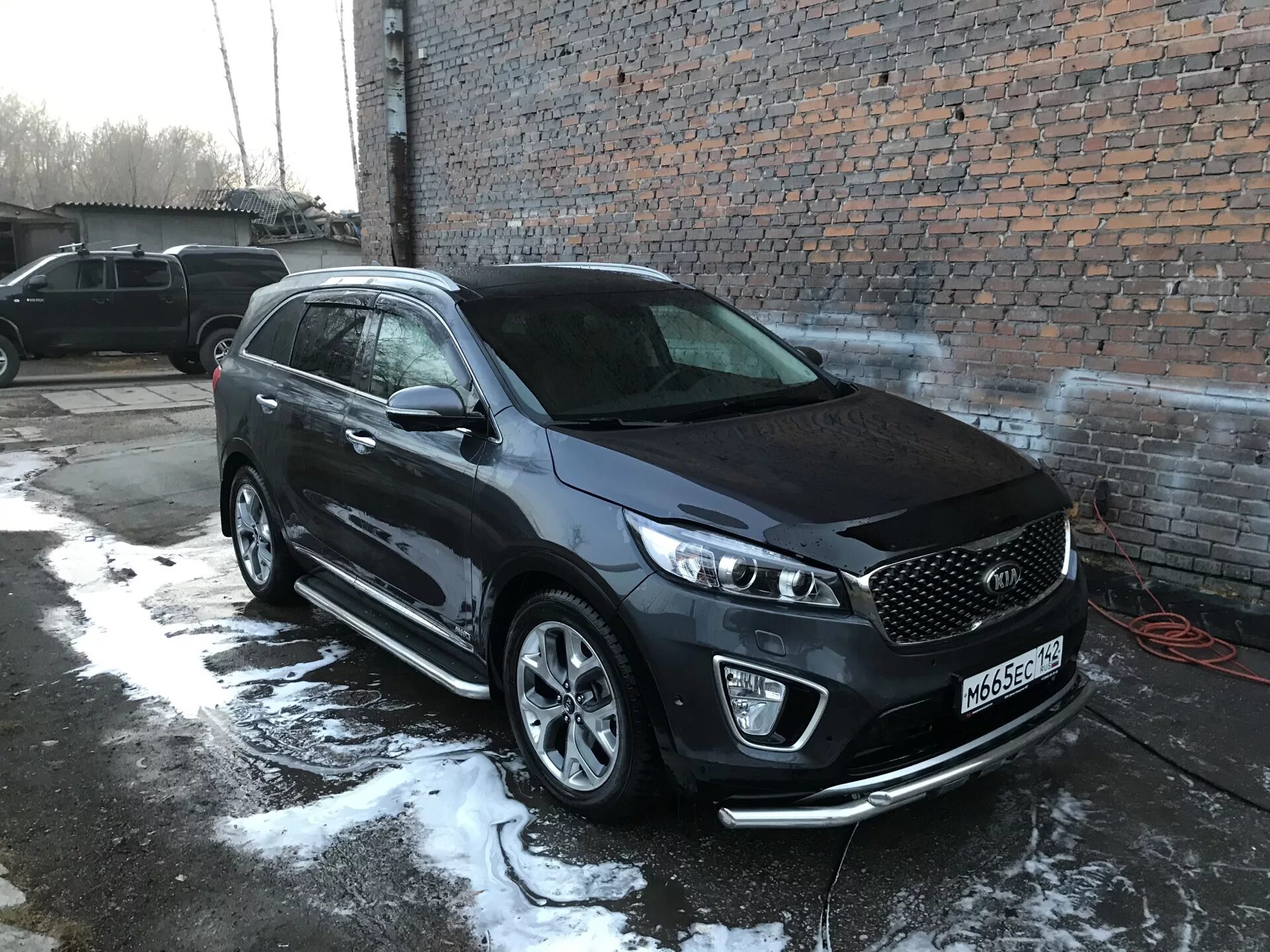 Киа прайм тюнинг Продам обвесы со своего авто. - KIA Sorento (3G), 2,2 л, 2016 года аксессуары DR