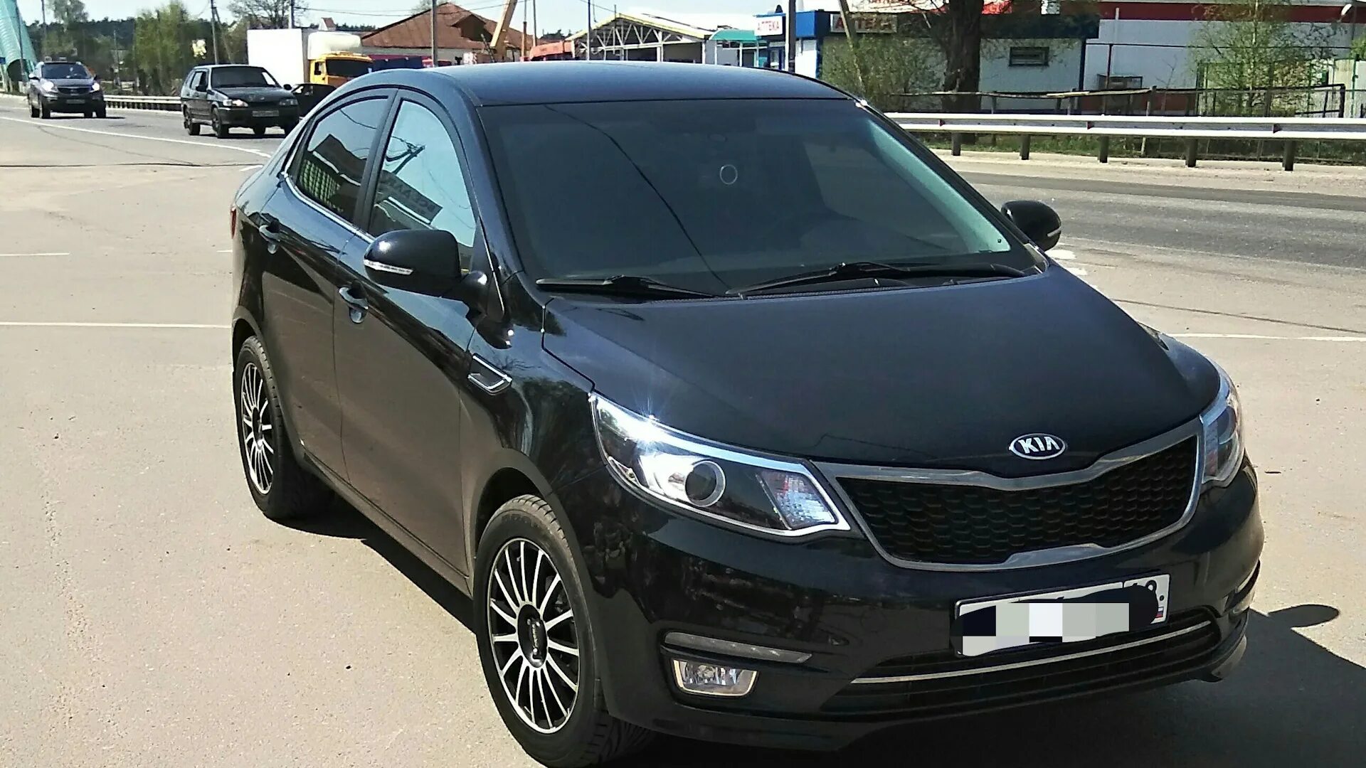 Киа престиж фото KIA Rio (3G) 1.6 бензиновый 2016 prestige black fantom на DRIVE2