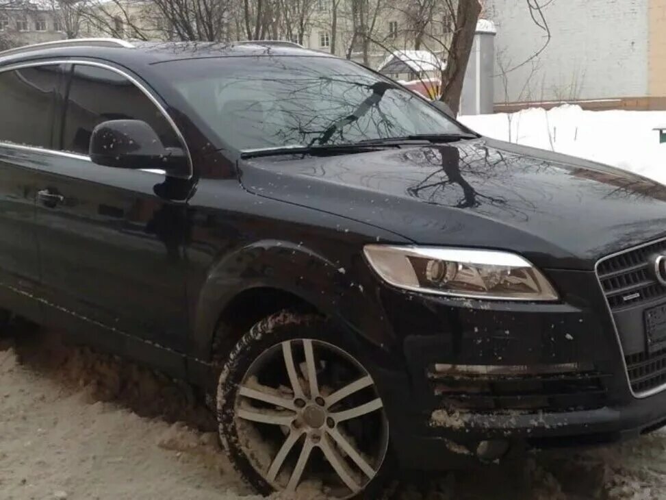 Киа q7 фото Купить б/у Audi Q7 I (4L) 4.2 AT (350 л.с.) 4WD бензин автомат в Москве: чёрный 