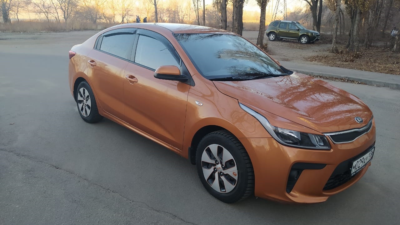 Киа р 10 фото KIA Rio (4G) 1.6 бензиновый 2017 Kia R10 Golden Dragon на DRIVE2