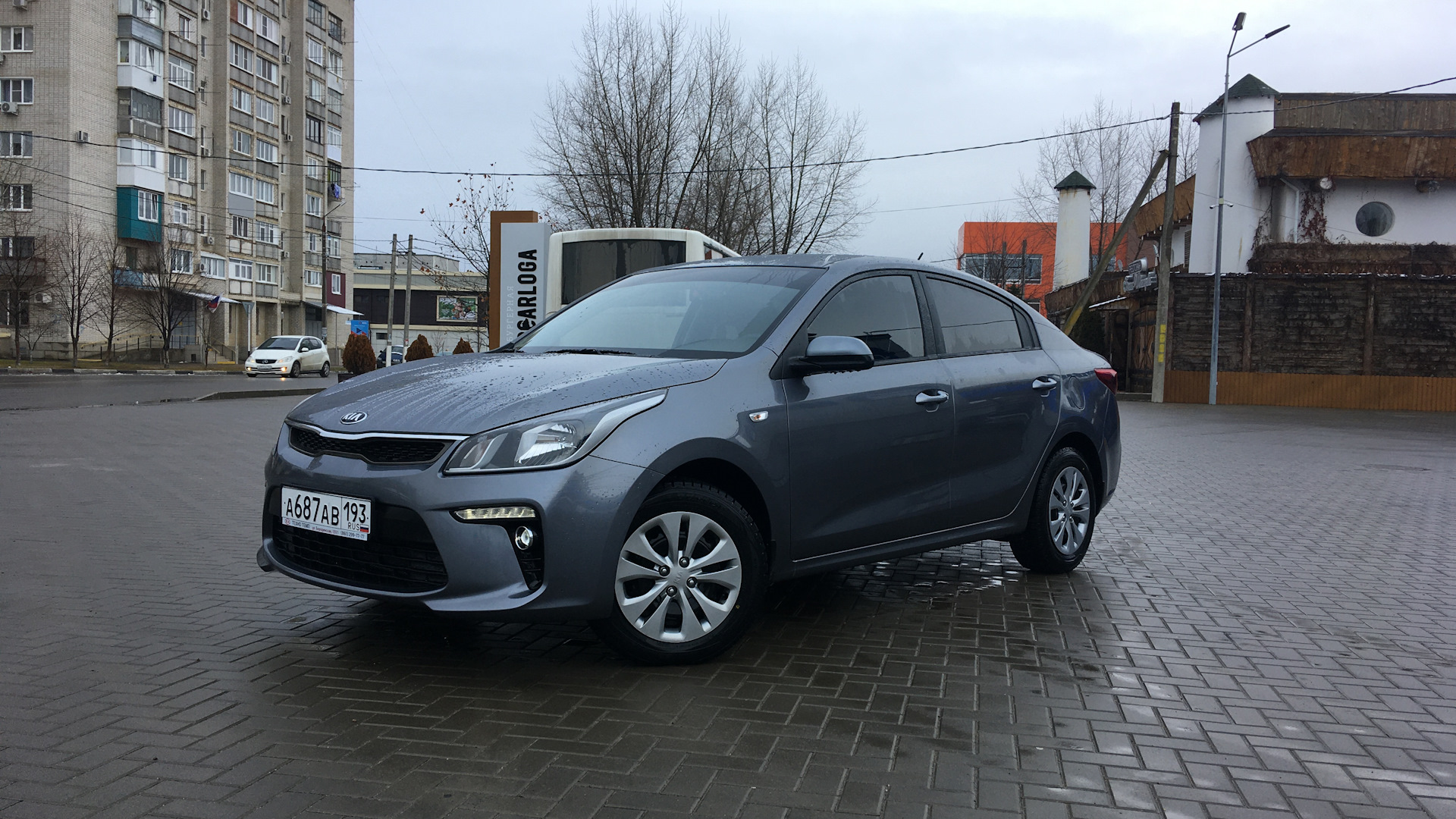 Киа р 10 фото KIA Rio (4G) 1.6 бензиновый 2019 R10 на DRIVE2