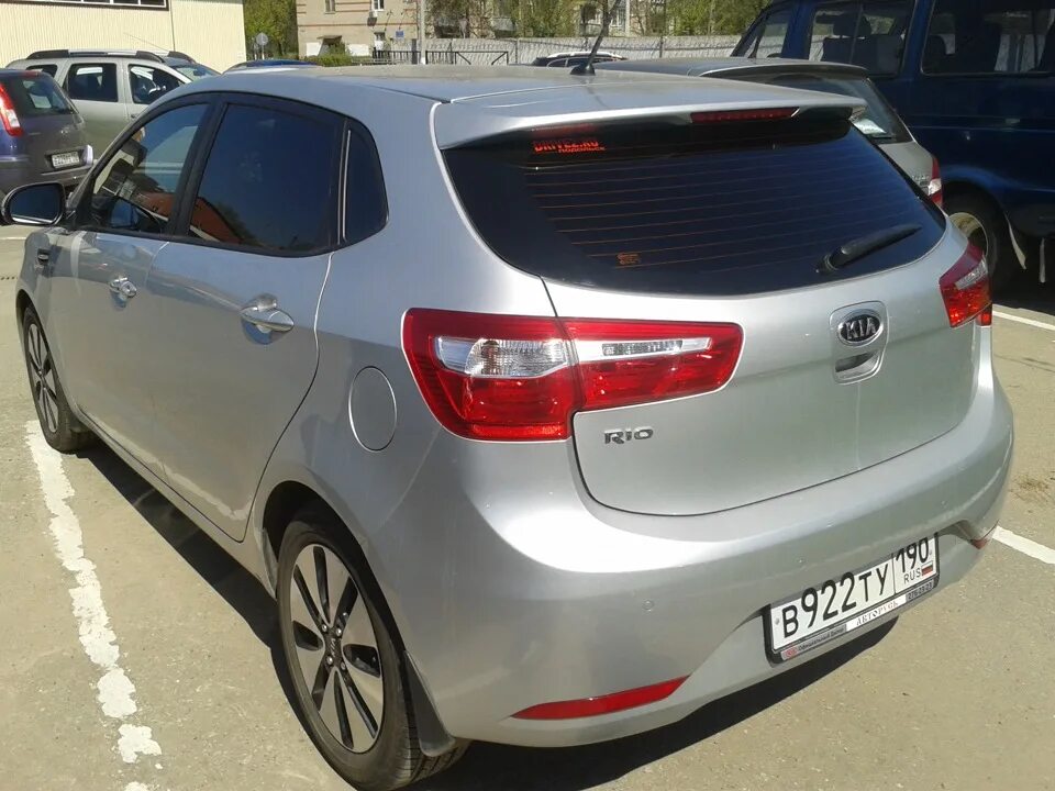 Киа р 10 фото Затонировал и ещё по-мелочи - KIA Rio (3G), 1,6 л, 2012 года аксессуары DRIVE2