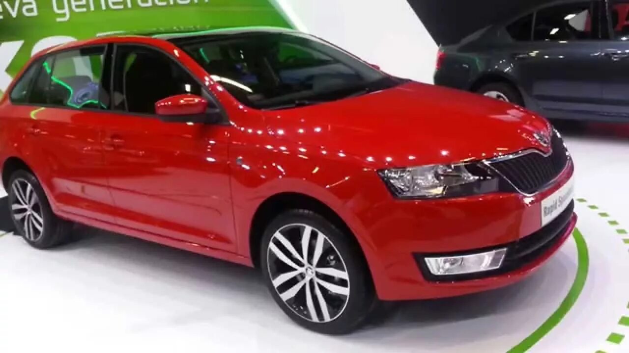 Киа рапид фото 2015 Skoda Rapid Spaceback Walkaround Colombia - YouTube