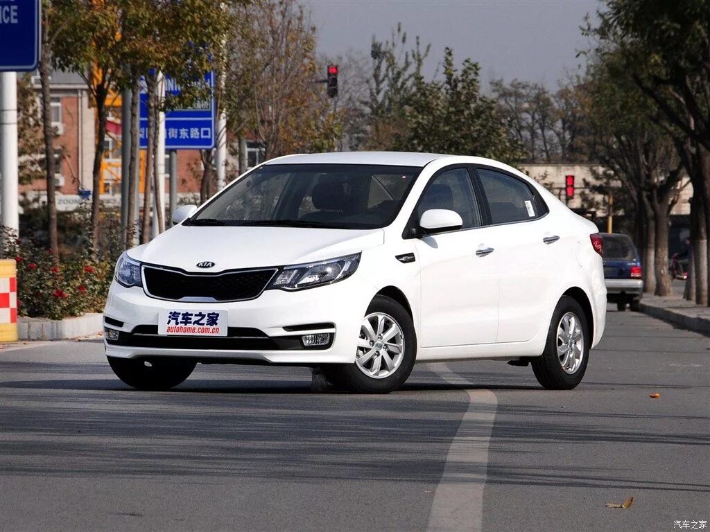 Киа риа фото Новый KIA Rio представлен официально