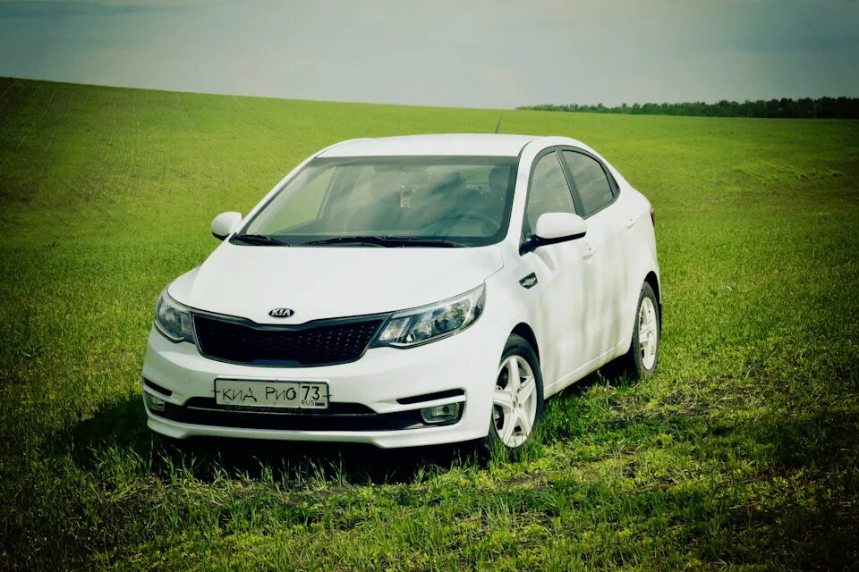 Киа риа фото Пофоткались - KIA Rio (3G), 1,4 л, 2015 года фотография DRIVE2