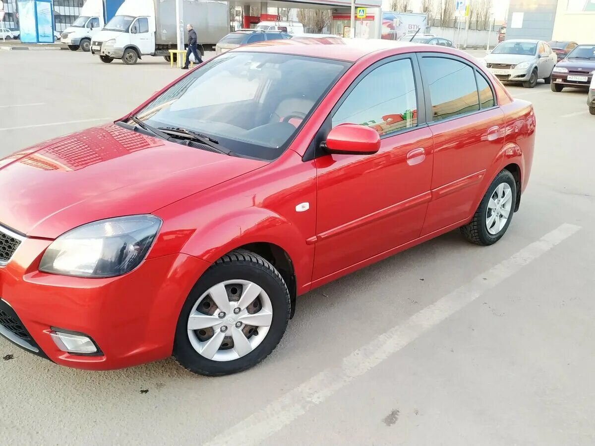 Киа рио 11 года фото Купить б/у Kia Rio II Рестайлинг 1.4 AT (97 л.с.) бензин автомат в Воронеже: кра