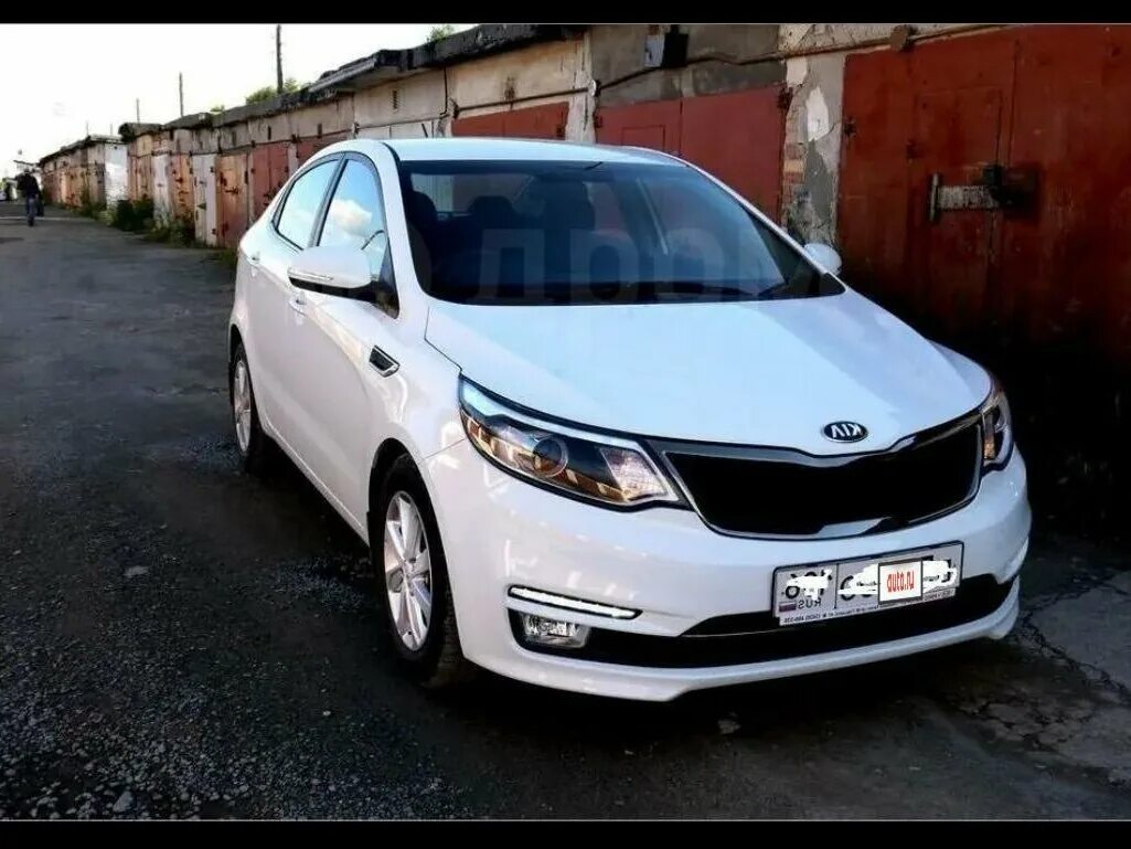 Киа рио 15 года фото Купить б/у Kia Rio III Рестайлинг 1.6 AT (123 л.с.) бензин автомат в Мегионе: бе