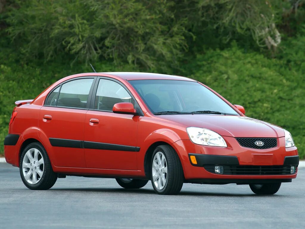 Киа рио 2 фото Коврики текстильные в салон Kia Rio II (седан / JB) 2005 - 2009 - купить в интер