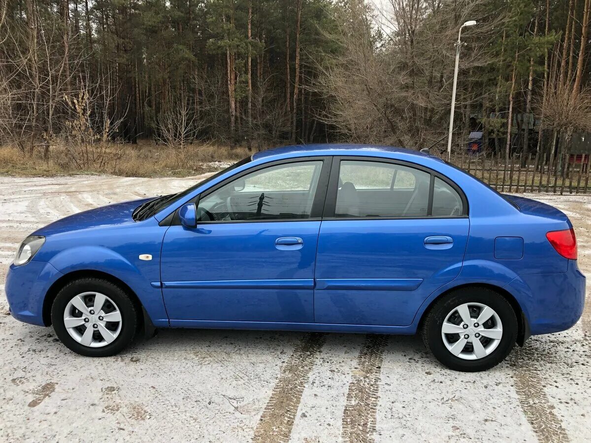 Киа рио 2 фото Купить б/у Kia Rio II Рестайлинг 1.4 MT (95 л.с.) бензин механика в Воронеже: си