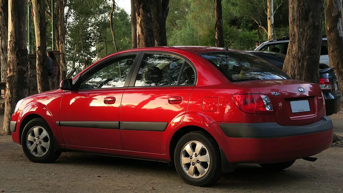 Киа рио 2 хэтчбек фото File:Kia Rio JB 1.4 EX 2008 (40823388470).jpg - Wikipedia