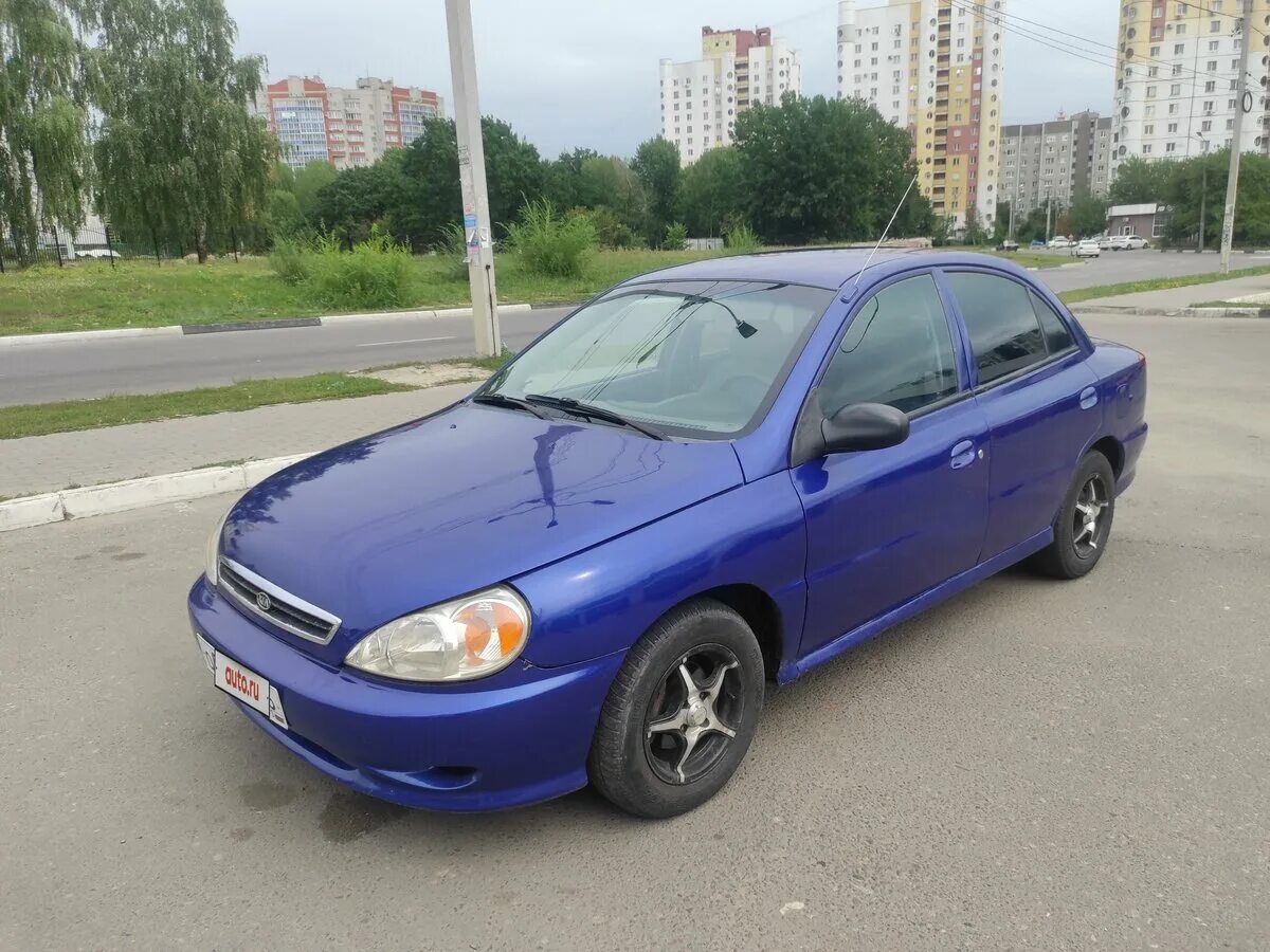 Киа рио 2001 фото Купить б/у Kia Rio I 1.5 AT (98 л.с.) бензин автомат в Воронеже: синий Киа Рио I