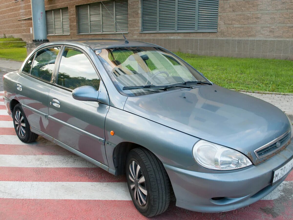 Киа рио 2002г фото Купить б/у Kia Rio I 1.5 MT (98 л.с.) бензин механика в Москве: серый Киа Рио I 