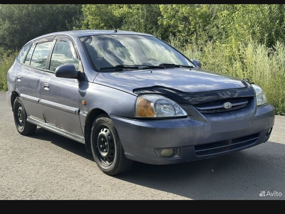 Киа рио 2003 фото Купить б/у Kia Rio I Рестайлинг 1.5 MT (97 л.с.) бензин механика в Париже: голуб