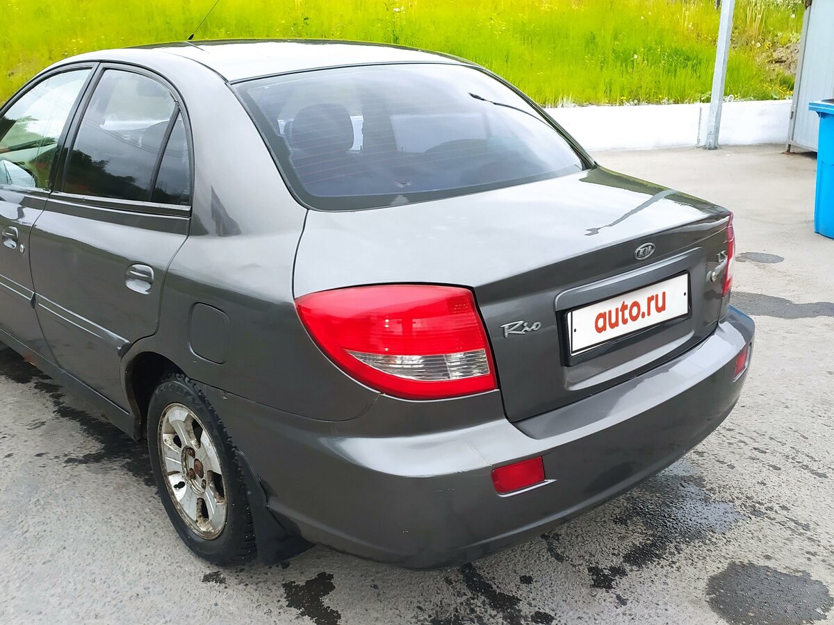 Киа рио 2004 фото Купить б/у Kia Rio I Рестайлинг 1.5 AT (97 л.с.) бензин автомат в Мурманске: сер