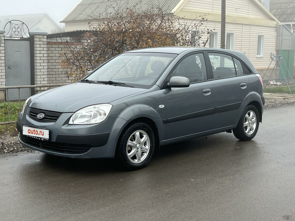 Киа рио 2008 фото Купить б/у Kia Rio II 1.4 MT (97 л.с.) бензин механика в Волгограде: серый Киа Р