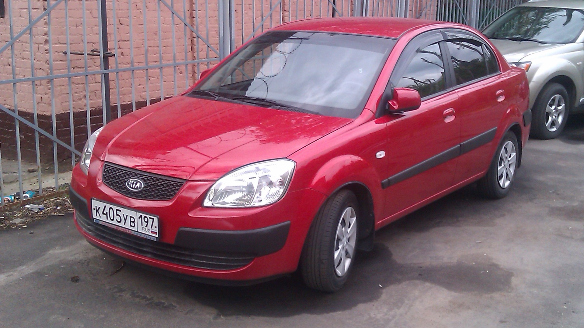 Киа рио 2008 фото KIA Rio (2G) 1.4 бензиновый 2008 на DRIVE2