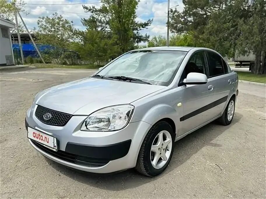 Киа рио 2008 фото Купить б/у Kia Rio II 1.5d MT (109 л.с.) дизель механика в Алуште: серебристый К