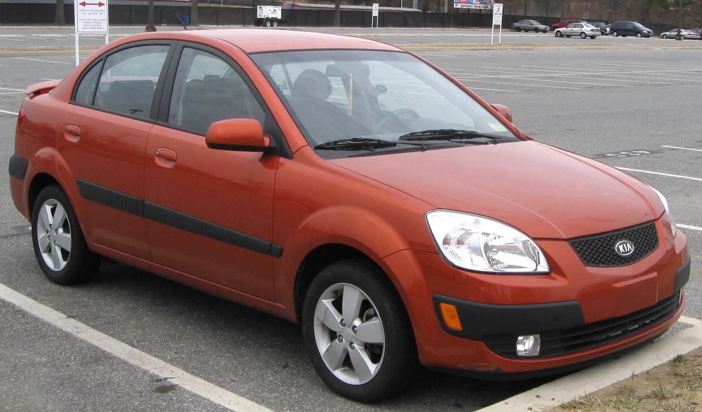 Киа рио 2009 фото Soubor:Kia Rio SX sedan.jpg - Wikipedie