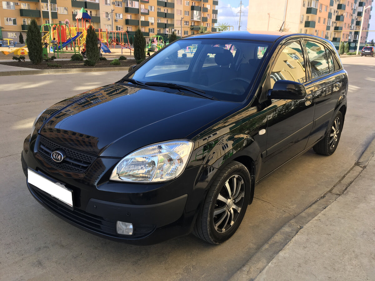 Киа рио 2009 фото Купить б/у Kia Rio II 1.4 AT (97 л.с.) бензин автомат в Краснодаре: чёрный Киа Р