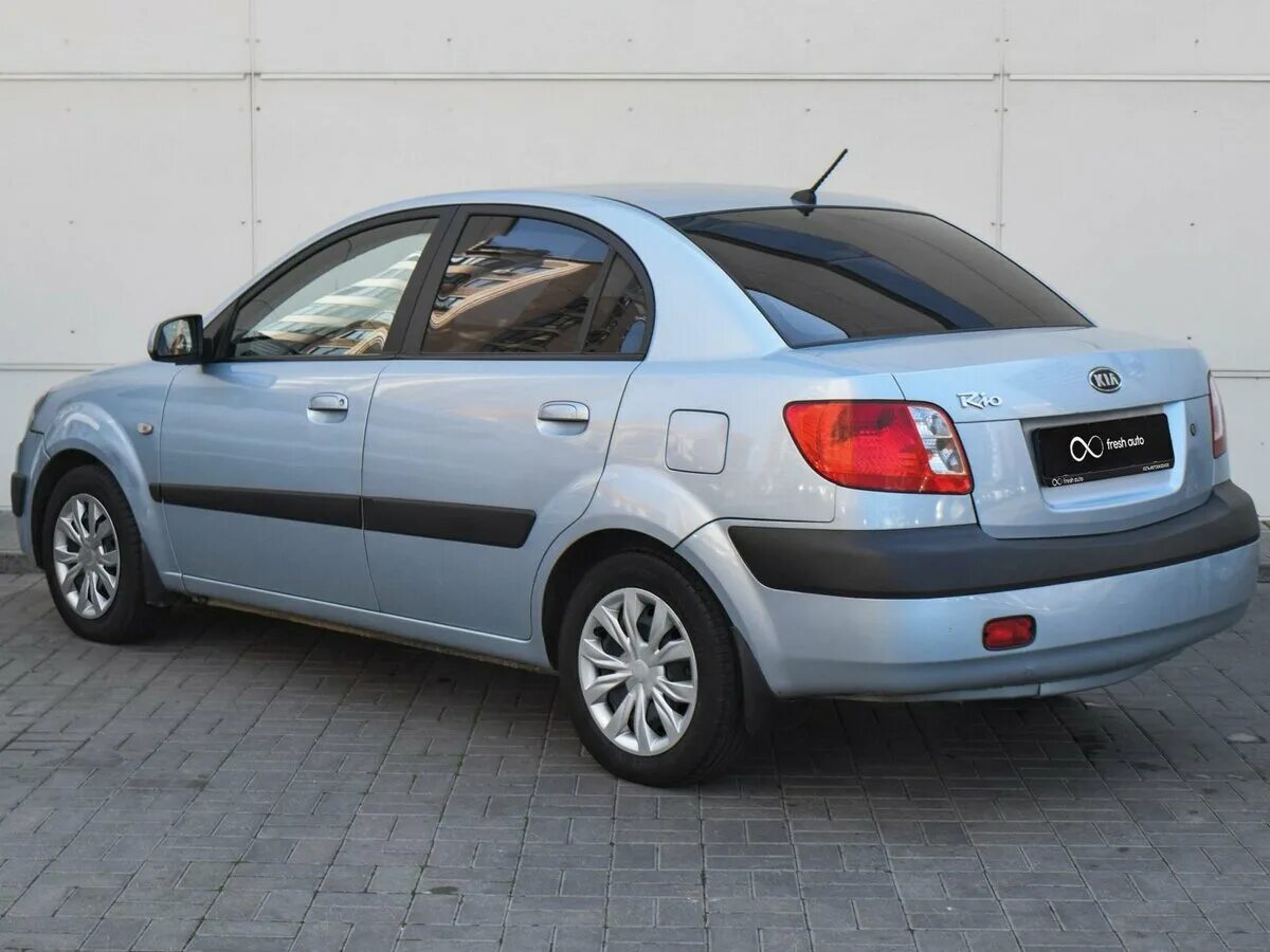 Киа рио 2009 фото Купить б/у Kia Rio II 1.4 MT (97 л.с.) бензин механика в Краснодаре: серебристый