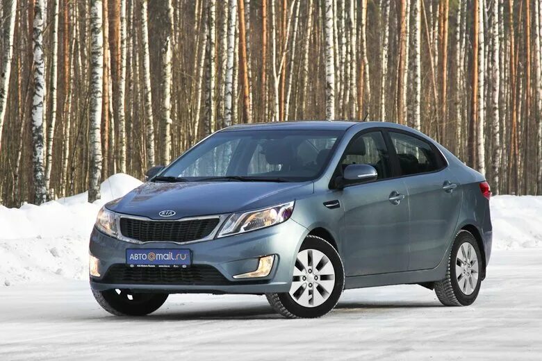 Киа рио 2011 фото Kia Rio - испытания морозом