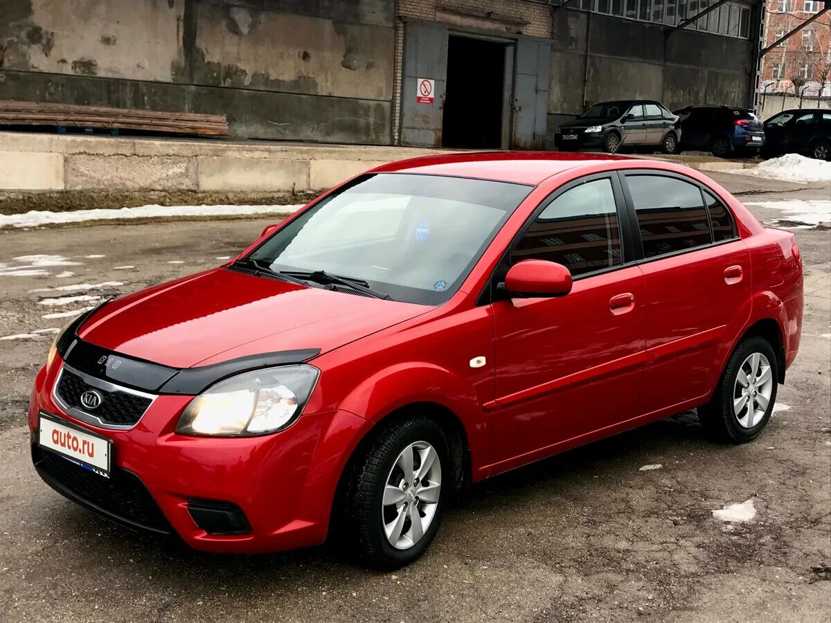 Киа рио 2011г фото Купить б/у Kia Rio II Рестайлинг 1.4 MT (95 л.с.) бензин механика в Туле: красны