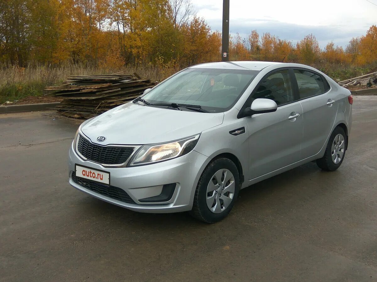 Киа рио 2012 фото Купить б/у Kia Rio III 1.4 MT (107 л.с.) бензин механика в Пскове: серебристый К