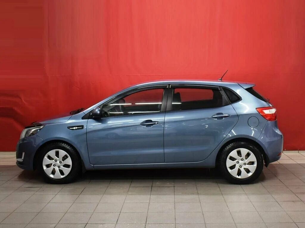 Киа рио 2012 года фото хэтчбек Купить б/у Kia Rio III 4-speed 1.6 AT (123 л.с.) бензин автомат в Москве: голубо