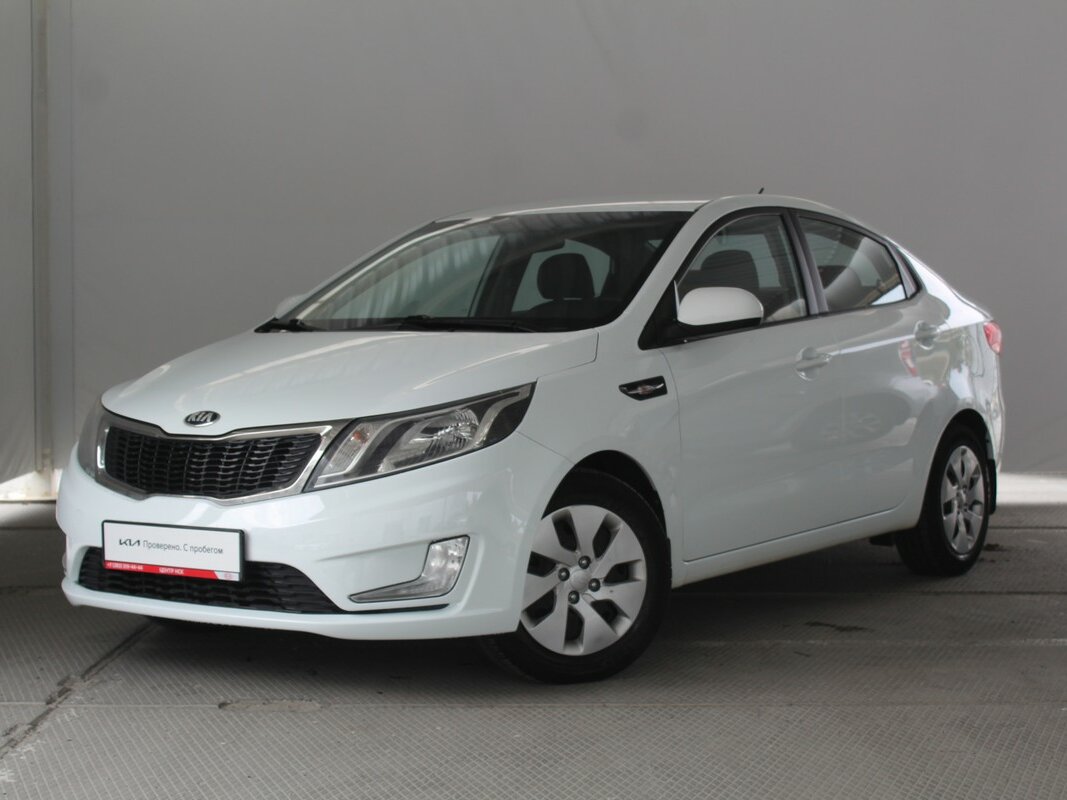 Киа рио 2013 фото Купить б/у Kia Rio III 4-speed 1.6 AT (123 л.с.) бензин автомат в Новосибирске: 