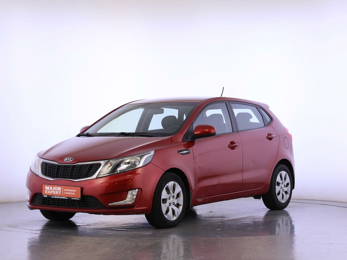 Киа рио 2013 фото Купить б/у Kia Rio III 4-speed 1.6 AT (123 л.с.) бензин автомат в Москве: красны