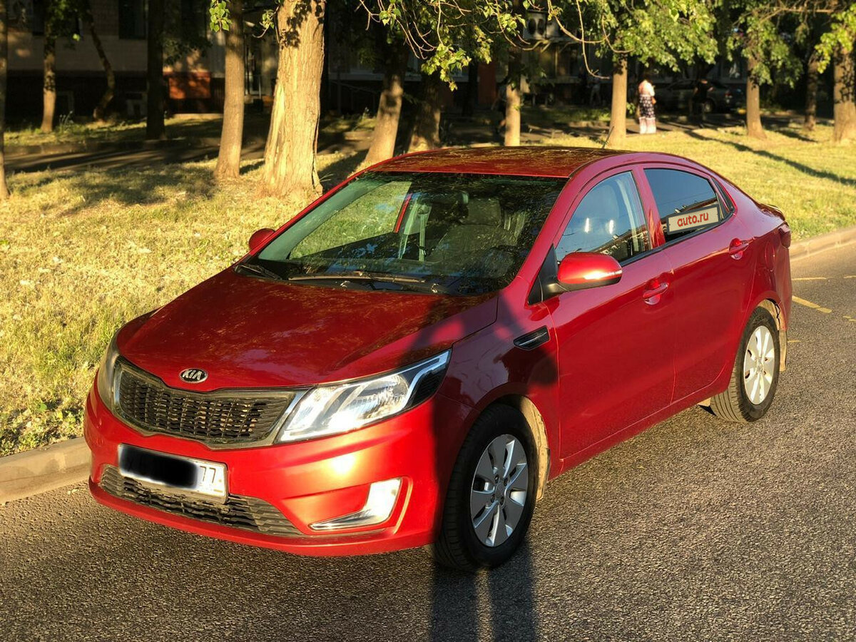 Киа рио 2013 фото Купить б/у Kia Rio III 5-speed 1.6 MT (123 л.с.) бензин механика в Москве: красн