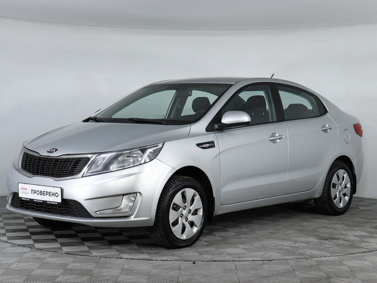 Киа рио 2013 фото Купить б/у Kia Rio III 5-speed 1.6 MT (123 л.с.) бензин механика в Химках: серый