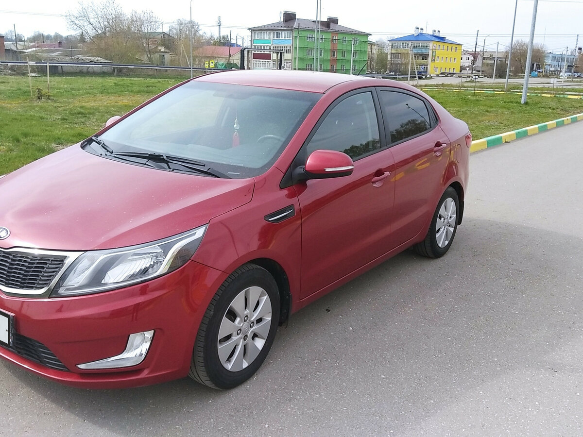 Киа рио 2013 года фото Купить б/у Kia Rio III 5-speed 1.6 MT (123 л.с.) бензин механика в Городце: крас